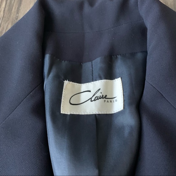 Claire Paris Navy Vintage Blazer - Picture 6 of 13